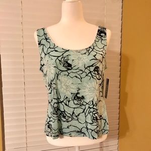 Alex Evenings Shell   NWT